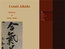 Tablet Screenshot of cotatiaikido.com